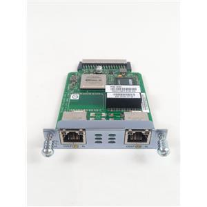 PLACA DE INTERFACE WAN T1/E1 - 2 PORTAS - 3ª GERAÇÃO P/ PLATAFORMA CISCO ISR 2 SÉRIE 1900/2900/3900