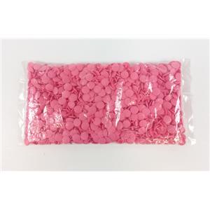 FECHO DE PRESSÃO PLÁSTICO P/ VESTUÁRIO APENAS CAPA Ø9mm KIT C/ 1000 UNIDADES ROSA VIBRANTE