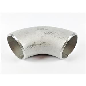 COTOVELO DE AÇO INOXIDÁVEL 3" 90° 316LW Ø77mm P/ SOLDA