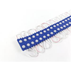 MÓDULO LED 45x15mm 12V 0.8W CONJUNTO C/ 20 COR AZUL