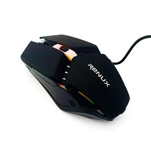 MOUSE COM FIO 135cm 4 BOTÕES RGB